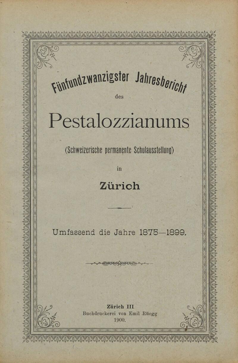 Buchumschlag - Band 25 (1899)