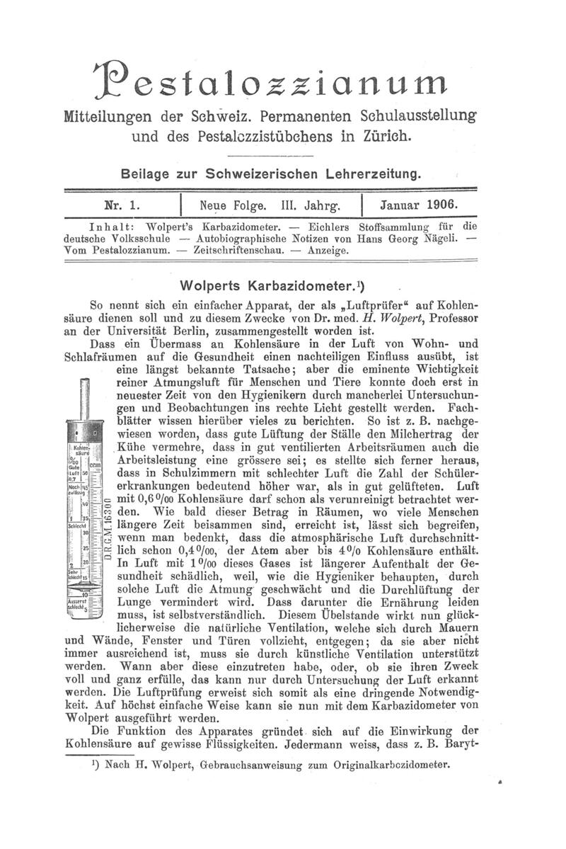 Buchumschlag - Heft 1