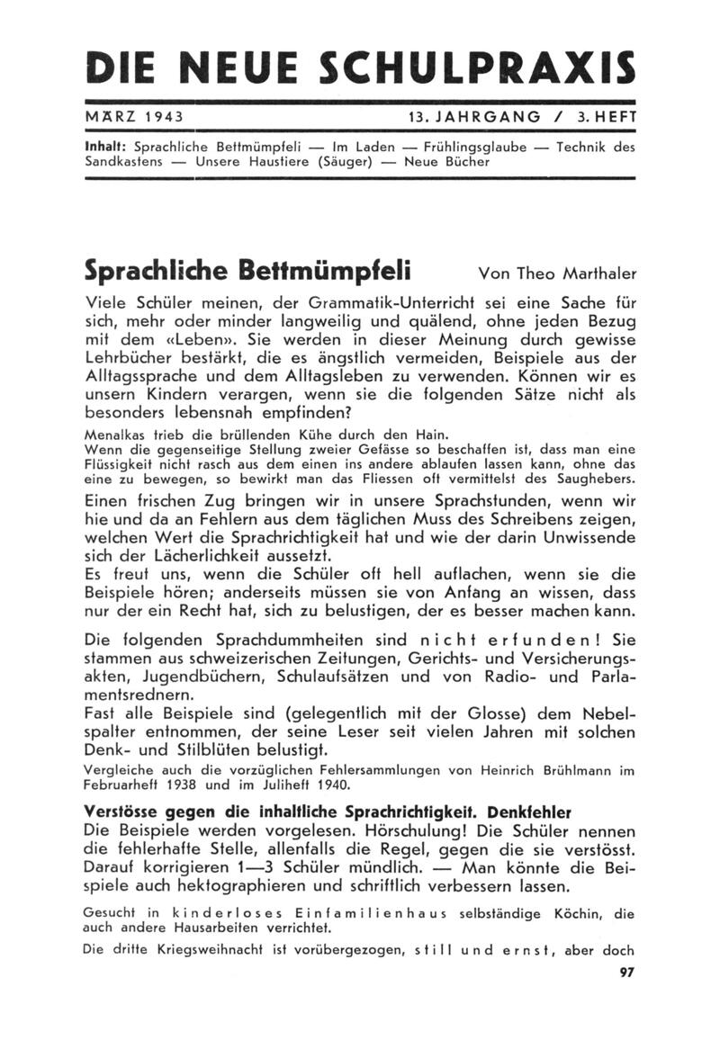 Buchumschlag - Heft 3