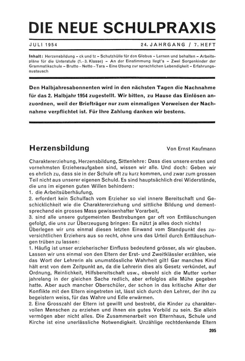 Buchumschlag - Heft 7