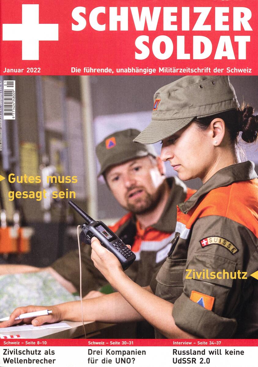 E-Periodica - Schweizer Soldat : die führende Militärzeitschrift der Schweiz  (1997-ff.)