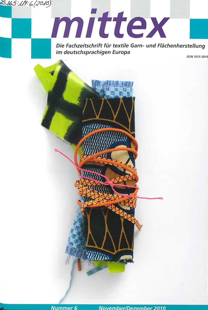 E-Periodica - Mittex : die Fachzeitschrift für textile Garn- und  Flächenherstellung im deutschsprachigen Europa
